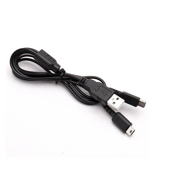 100 ks veľa 1,2 m USB 2 v 1 Dátový Nabíjací Kábel Nabíjačky Duálne Pripojenie Drôt, Kábel pre NDSI/ NDSL