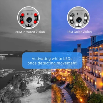 1080P IP Kamera Bezpečnostná Kamera WiFi Bezdrôtové Auto Motion Tracking Nočné Videnie Vonkajšie Vodotesné Mini PTZ Dohľadu Cam