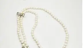 925 silver 8-9mm prírodné sladkovodné Akoya perly náhrdelník luk príslušenstvo krištáľové šperky, zirkón
