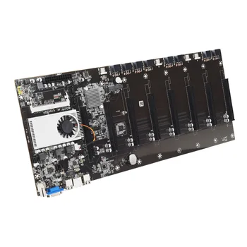 BTC-T37 ťažba stroj základnej doske CPU nastaviť 8 slot grafickej karty DDR3 pamäť, integrovaná VGA rozhranie