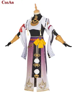 Nová Hra Genshin Vplyv Kujou Sara Cosplay Kostým Ženskej Módy Bojové Uniformy Činnosť Strany Úlohu Hrať Oblečenie XS-XL