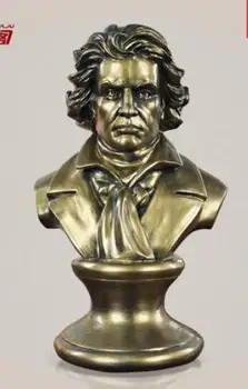 A remeslá Socha Obrázok sochy ozdoby obchod, reštaurácia model umeleckou výzdobou vlastné skvelé celebrity socha Beethovena