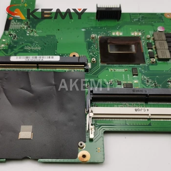 Akemy G750JX doske I7-4700HQ CPU Pre Asus G750JX G750J notebook základnej dosky, Testované na Podporu GTX770M /3GB grafická karta
