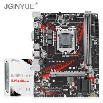 JINGYUE B85 Doska Set S Xeon E3 1220 V3 CPU Procesor LGA 1150 DDR3 RAM Pamäť 16GB(2*8GB) M. 2 NVME B85M-VH PLUS
