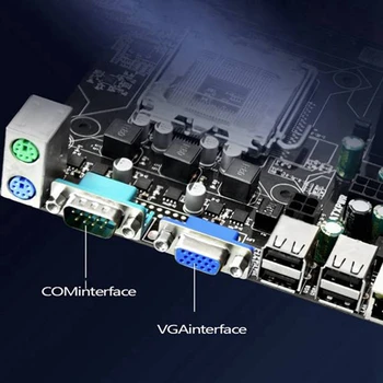G31 Doska LGA775 DDR2 PCI-E 16X Druhej Generácie Podporuje Xeon Core CPU s Com Rozhranie základnej Doske Počítača