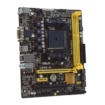 ASUS A58M-E Socket FM2 Doske DDR3 PCI-E 3.0 USB2.0 SATA II USB2.0 Micro ATX AMD A58 Placa-mae Pre AMD A10-6700T procesory