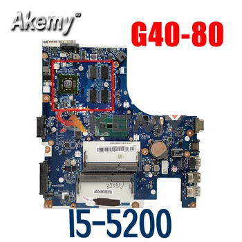 Notebook základnej dosky od spoločnosti LENOVO G40-80 I5-5200 14' palcový Doske 5B20H12587 ACLU3/ACLU4 NM-A361