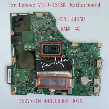 15277-1N pre Lenovo ThinkPad V110-15ISK Notebook Doske CPU:4405U RAM:4G DDR4 FRU:5B20L78383 5B20L78335