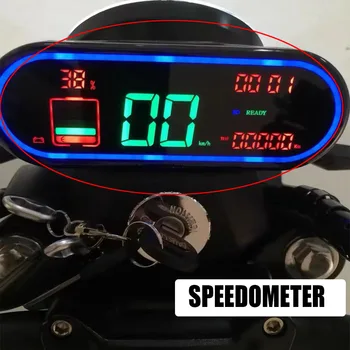 Pre Sunra Miku Max Sunra Elektrický Skúter Motocykel Tachometer Rýchlomer