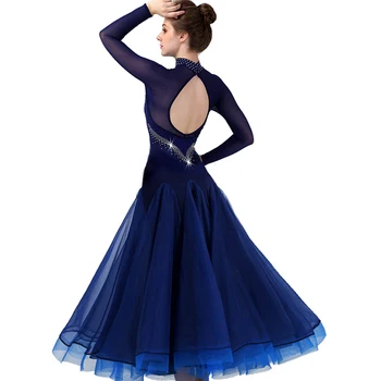 2019 Nový Kostým Predaj Ballroom Dance Sukne Najnovší Dizajn Žena Moderné Valčík Tango Šaty/standard Súťaže Šaty MQ068