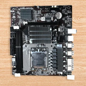 X58 Doske LGA 1366 CPU Podporuje Dual Core Xeon Quad-Core Server Recc DDR3 RAM Ploche Dosky