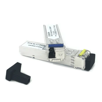 LC optický SFP modul 1,25 G LC 20 KM 1310/1550nm kompatibilita jednovláknová Optický SFP Modul kompatibilný s Mikrotik Cisco