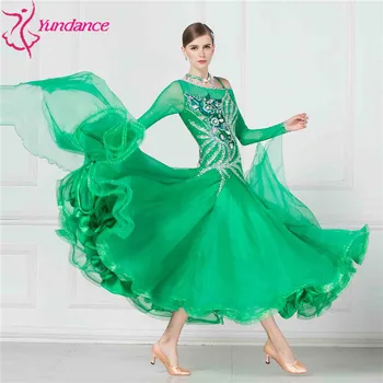 B-17257 Dospelých žien je nové, spoločenský tanec šaty valčík tango tanečné kostýmy pre súťaže