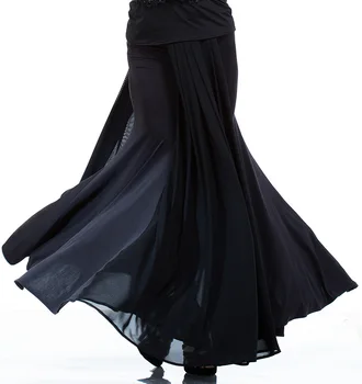 Blackpool Dance Praxe nové jarné dámske kostýmy pás skladaná sukňa tanec S13026