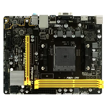 A68MHE podpora pre procesory AMD FM2+ Gigabit Ethernet DDR3 Ploche základnej Doske Počítača Kompatibilný s HDMI