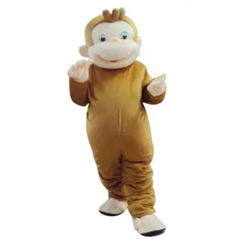 Cosplay Opice Maskot Cosplay Kostým Chlpaté Vyhovuje Party Hra Fursuit Cartoon Šaty, Oblečenie, Karneval, Halloween, Vianoce, Veľká Noc Reklamy