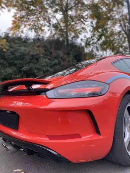 Karosériu auta predný nárazník a zadný nárazník pre Porsche 718 upravené GT3 štýl telo kit 2016 2018 2019 GT Štýl, zadný spojler