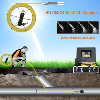 23 mm Video Had DVR Rekordér 20-50 m Kábel Rúry/Odtok/Kanalizačných Inšpekčný kamerový Systém