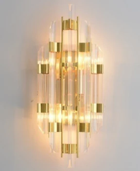 Moderné led sklenenú guľu penteadeira priemyselné dekor zrkadlo svetlo cabecero de cama vedľa lampy dinging izba lampa