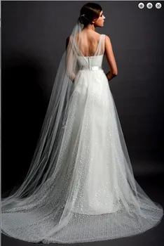 Doprava zadarmo 2018 žena designer nové módne milú, biele dlhé princezná plus veľkosť svadobné šaty čipky bridesmaid, šaty