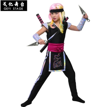 Nové Klasické Halloween Kostýmy Cosplay Bojových Umení Ninja Kostýmy Pre Deti Maškarný Strany úlohu Dekorácie Uniformy pre dospelých