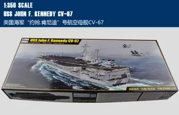Zásluhy 65306 1/350 USS John F. Kennedy CV-67 plastikový model auta