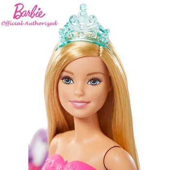 Pôvodné Barbie 12 Palcový Bábika Hračka s Pony Fantasy Kôň Auto Blond Princezná Predstierať, že Brinqued Narodeninám Dieťa Pre Dievča GJK53