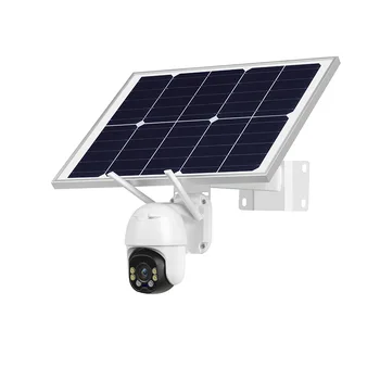 Q9-24H 30W Solárne Vonkajšie 4G Solárne Kamera 1080P 4G Batérie Powered Bezdrôtová Bezpečnostná Kamera 2MP Veľký solárny panel