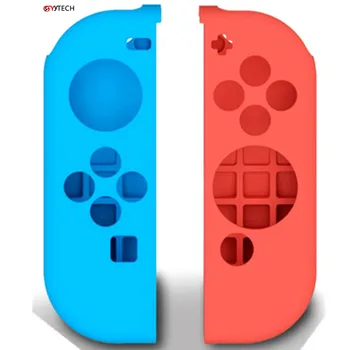 Mäkké silikónové Ochranné puzdro Anti-Slip Cover Prípade Čiapky pre Nintendo Prepínač NS Radosť-con