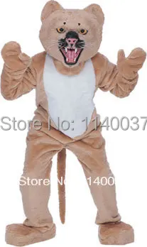 Maskot Super Snarling Gepard Maskot Kostým Leapord Cat Senior Klub Mascotte Mascota Oblečenie Vyhovovali Strany