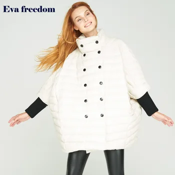 Zimné nové žien plášť dole kabát dámskej módy svetlo nadol bunda dlhé a voľné veľké veľkosti nadol bundy značiek EF3618