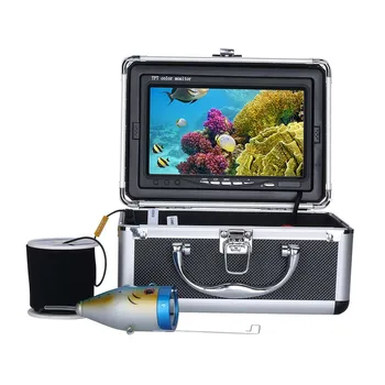 7 Palcový Monitor 50M 1000TVL Ryby Finder Podmorský Rybolov Video Kamera 30pcs Led Vodotesný Ryby Finder Snímač CMOS