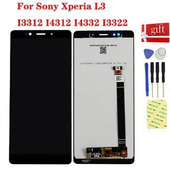 Pre Sony Xperia L3 LCD I3312 I4312 I4332 I3322 LCD Displeja Modul Panel Dotykový Displej Digitalizátorom. Senzor Montáž Náhradné