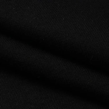Harajuku Dievča Tlač Streetwear Letné Tričká Pánske Posádky Krku Voľné Krátke Bavlnené Tričko Nadrozmerná Black Ležérny Top Tees
