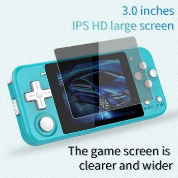 3-palcový IPS Displej Prenosné Retro Mobilné Hry Hráči Herné Konzoly Dual Otvorený Systém 16 Simulátory Postavený v roku 2000+ Klasické Hry