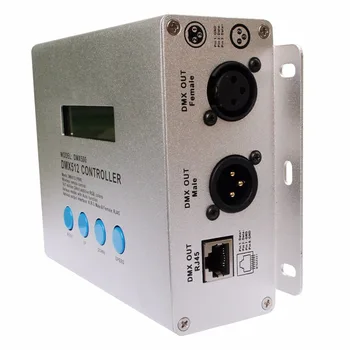 DMX512 ovládač Pre RGB/RGBW LED Svetlá