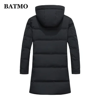 BATMO 2019 nový príchod zimy 90% biele kačacie nadol kapucňou bundy mužov,mužov teplé zimné bundy s kapucňou,plus-size YR8039