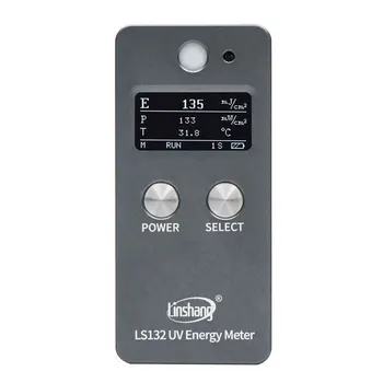 Prenosné LS132 UV Energie Meter intenzita UV meter pre vysokotlakové ortuťové lampa vytvrdzovania expozície stroj