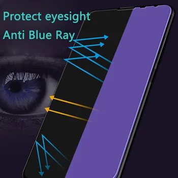 100ks Modré Svetlo Screen Protector Tvrdeného Skla Pre Xiao MIX2/2S/3 Ochranné Sklo