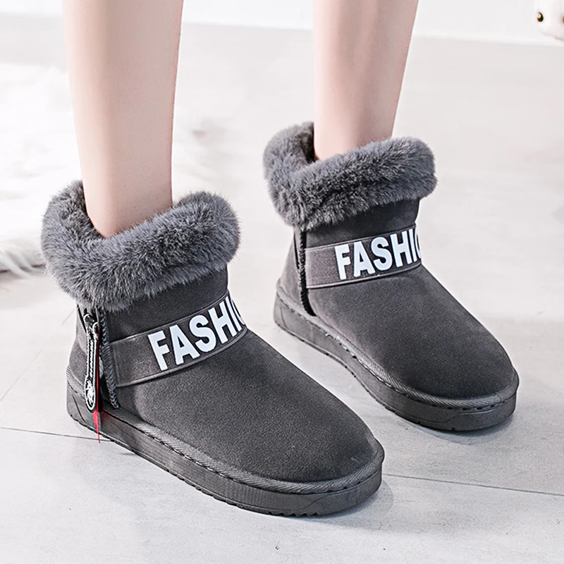 2021 nové luxusné oblečenie dámske topánky nepremokavé a za studena-odolné topánky snehu vonkajší non-slip teplé dámske bavlnené topánky Botas Mujer