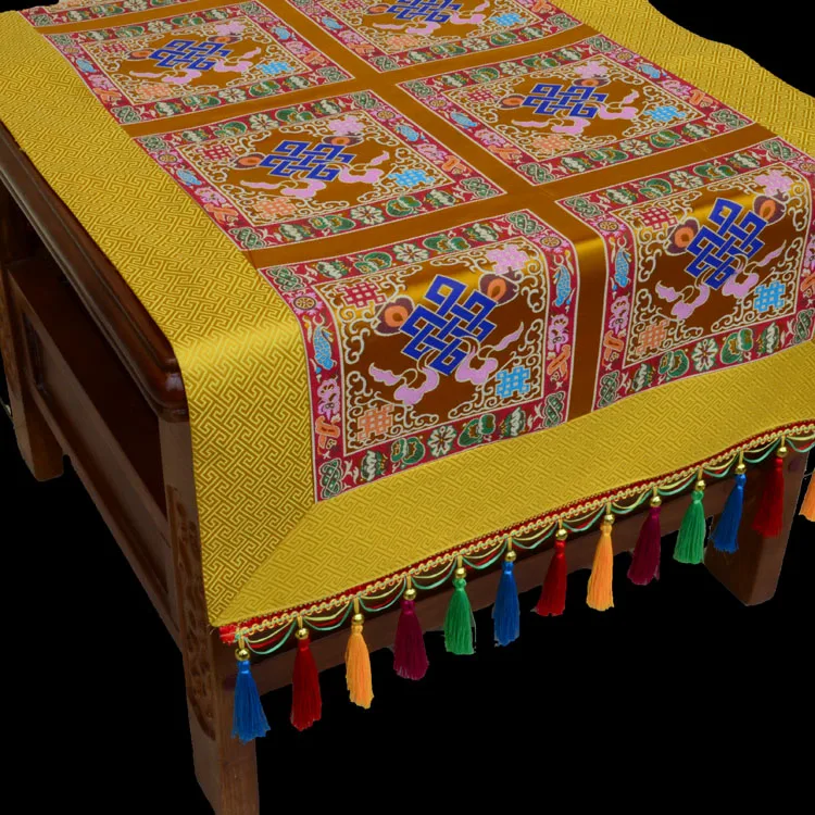 Špeciálna Ponuka # Veľkoobchod Budhistické supplie Tibete rodinných domov Budhizmus Chrámu Sľubný Výšivky Oltár obrusy v štýle Art Deco