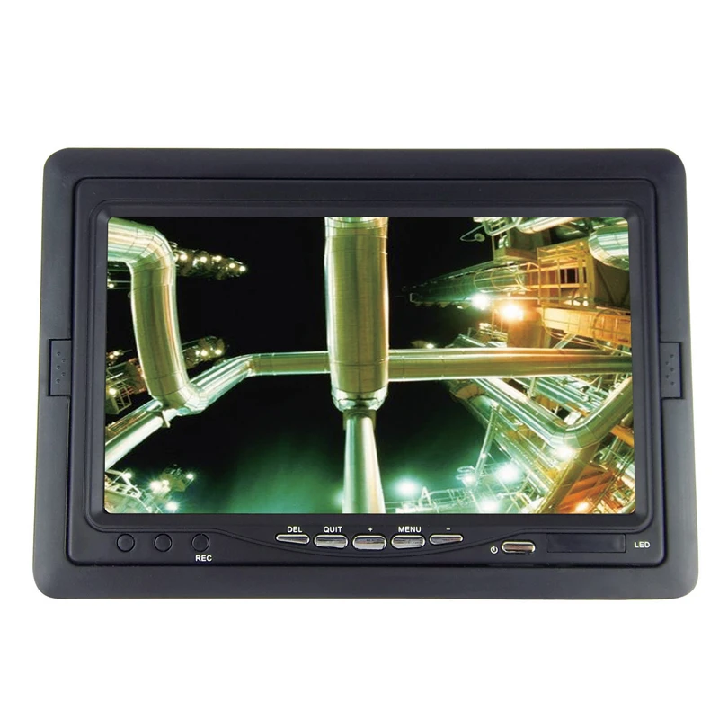 20m Kábel Podvodné Video Potrubia Kontrola Fotoaparát 12 Ks Bielych LED Svetlá 7 Palcový LCD Monitor