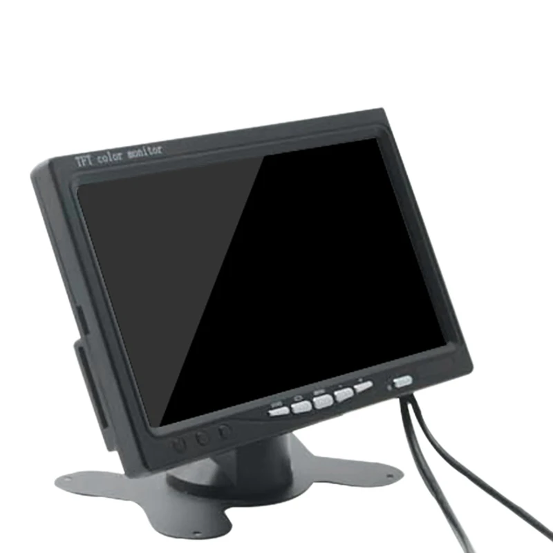Mini TV 7 Palcový HD Monitor 800X480 Prenosné Auto LCD Obrazoviek na DVD/CMMB Dva Vstupné pre Osobné Automobily, Nákladné automobily