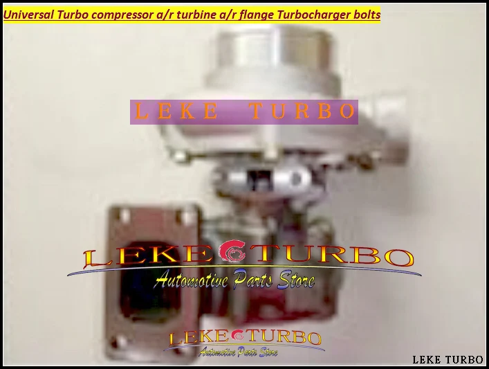 Universal Turbo GT35-1 Kompresor AR 0.70 Turbíny AR 0.63 ; T3 prírubové 5 skrutka Oleja ;Chladené Externý Wastegate Vestník ložisko