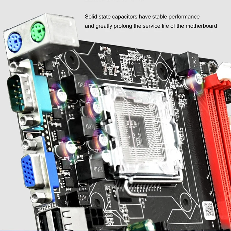 G31 základnej Doske Počítača Lga775 Ddr2 Druhej Generácie Podporuje Xeon Core Cpu withLpt Com Rozhranie